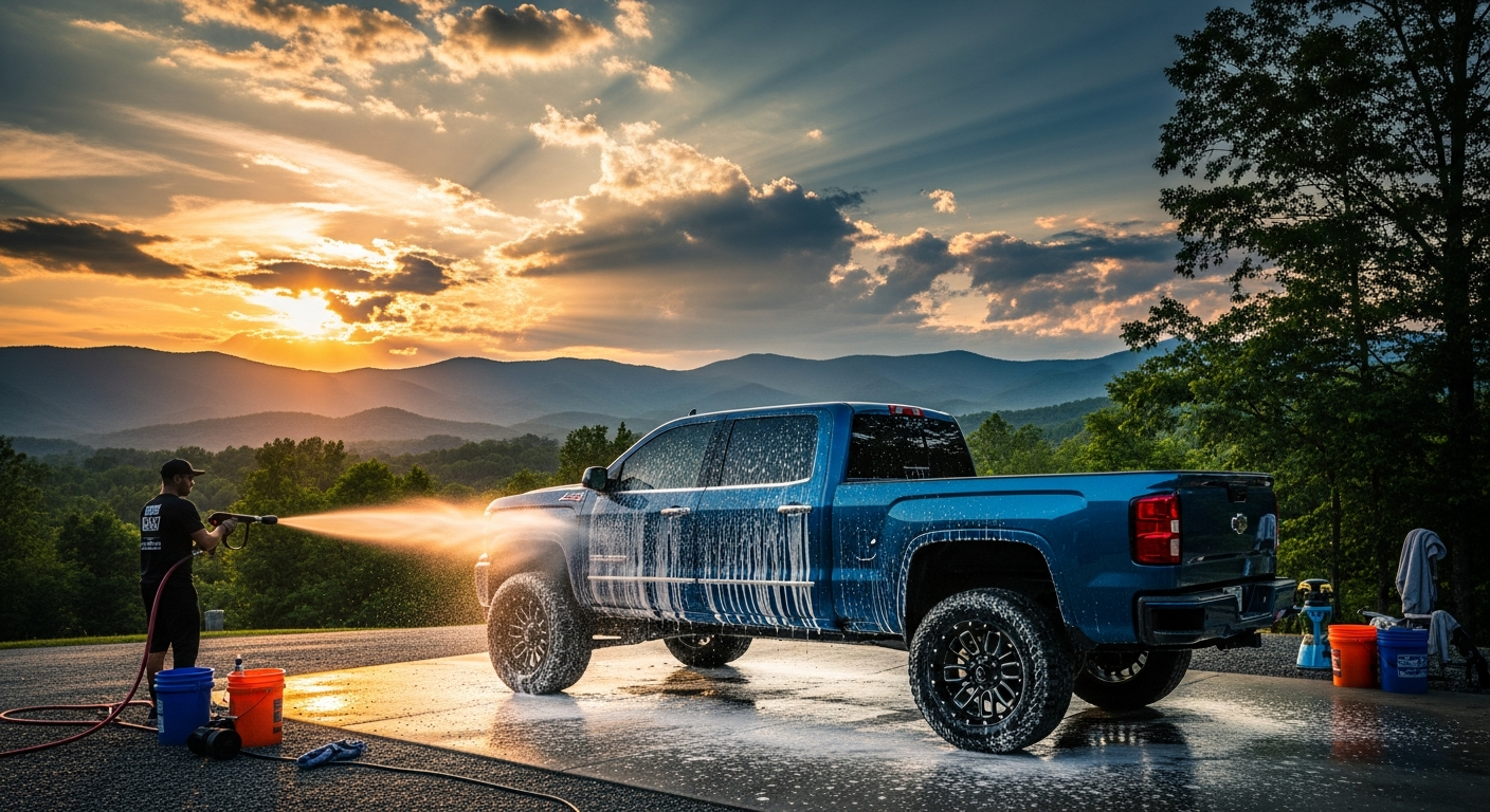 Freshly detailed vehicle East Tennessee