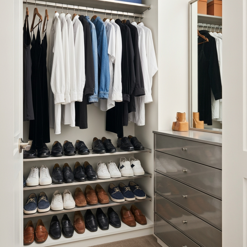 Organized closet