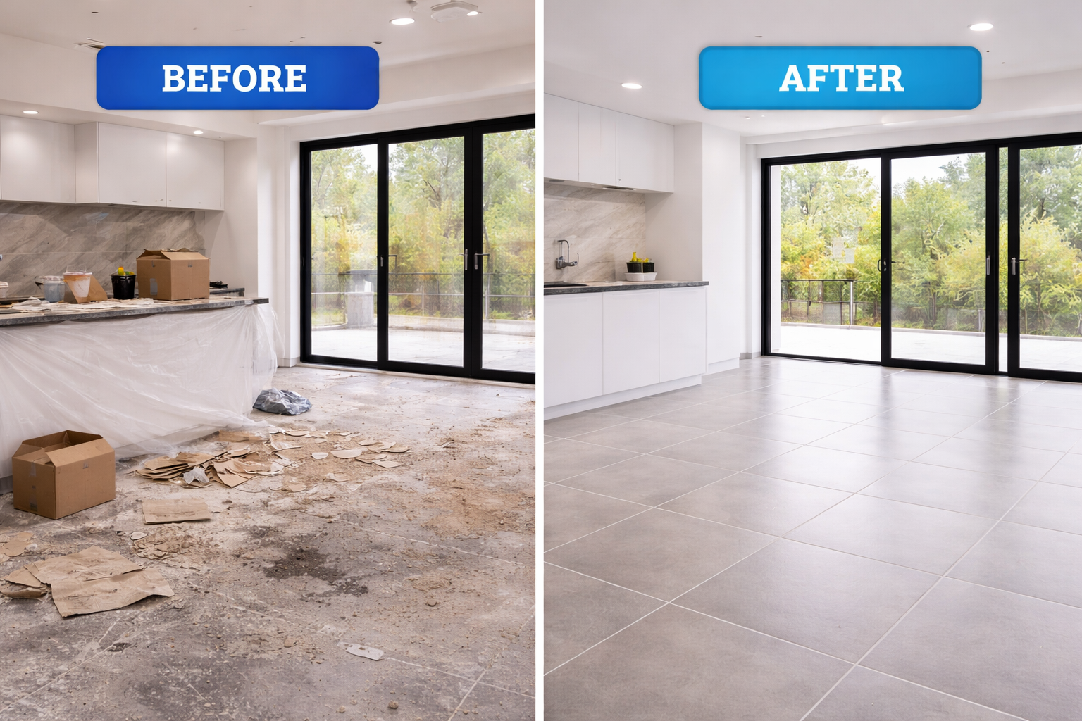 Kitchen Handover Transformation