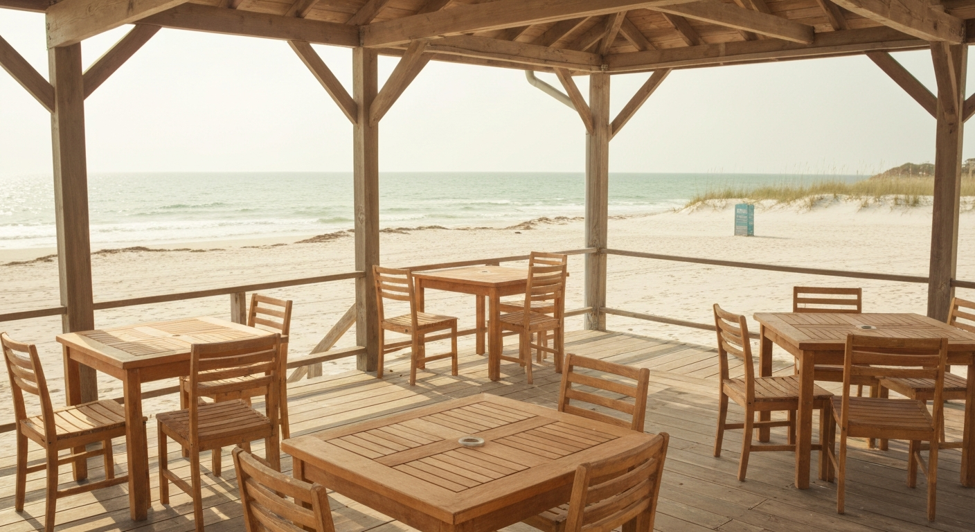 Strandpaviljoen op Texel
