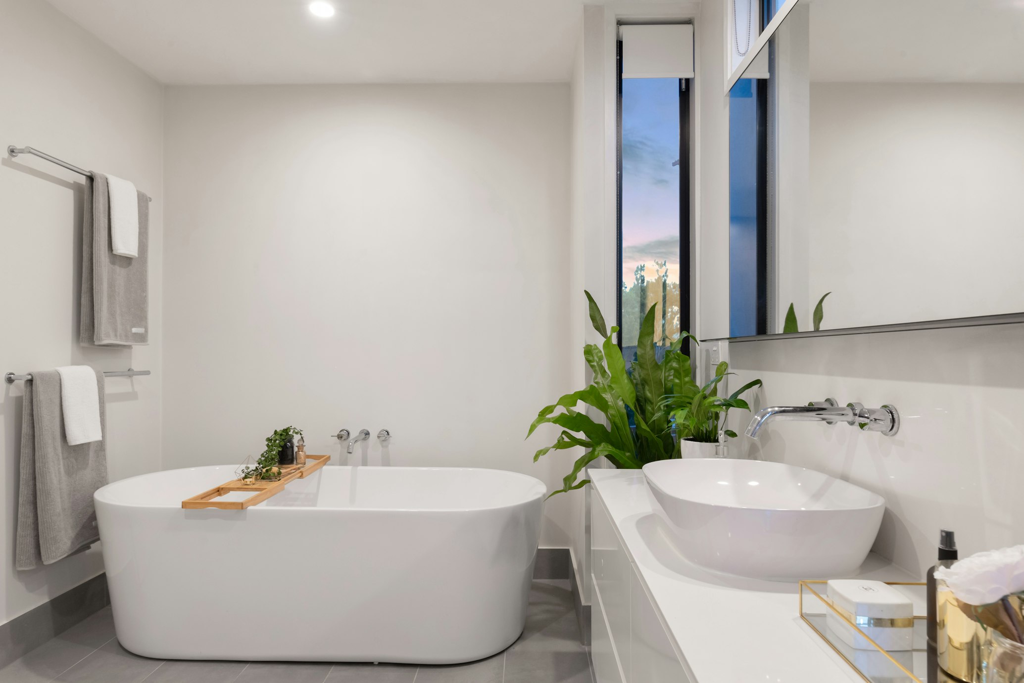 Local trades business bathroom installation — powered by Chrisp Design systems