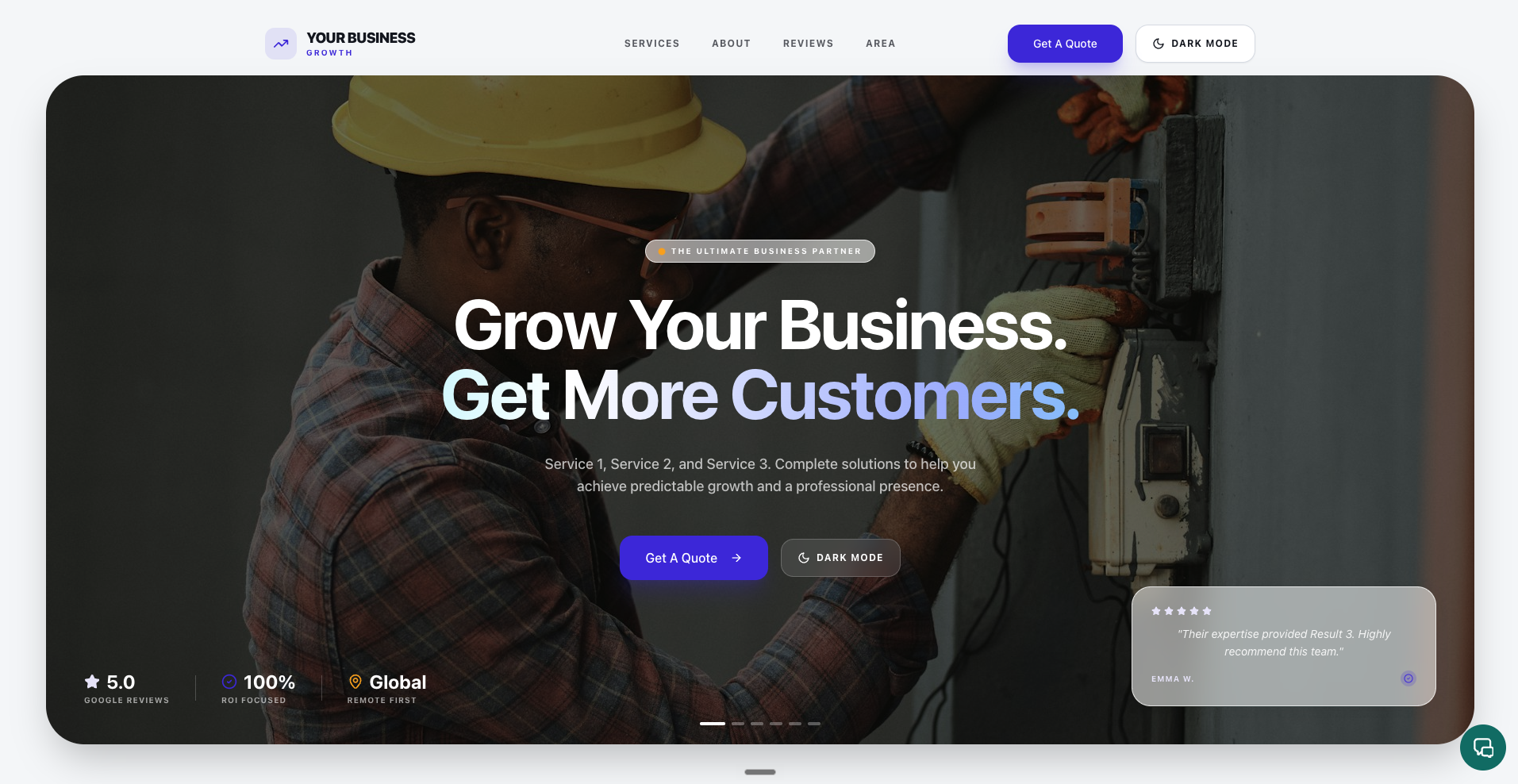 Website Example 2
