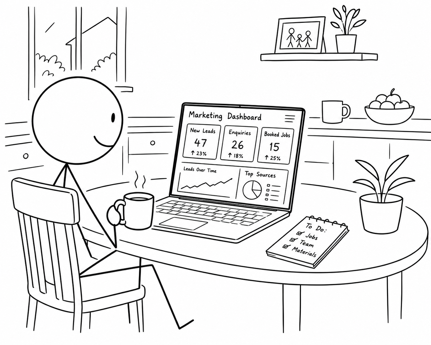 Simple marketing plan for trade businesses, five steps to consistent leads
