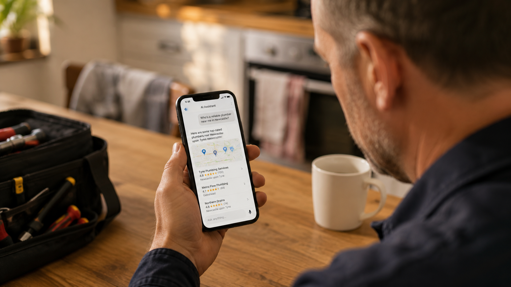 How local businesses get found on ChatGPT Claude and Gemini - AEO for 2026