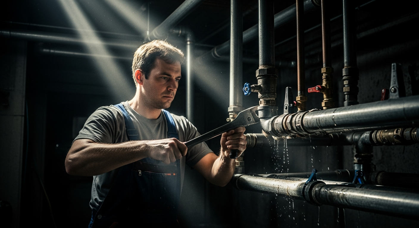 Plumbing professional