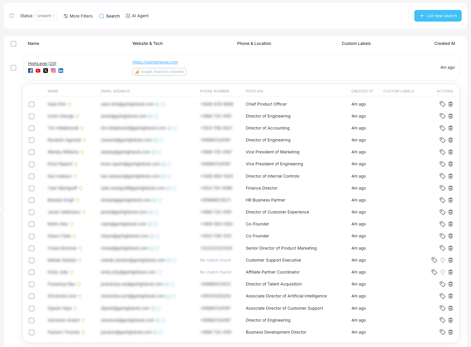 Domain Search. screenshot