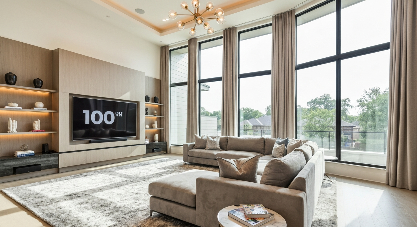 Luxury Media Room in Houston
