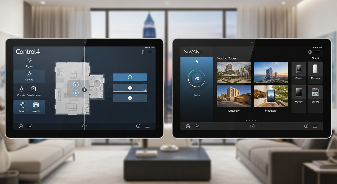 Control4 vs Savant Comparison