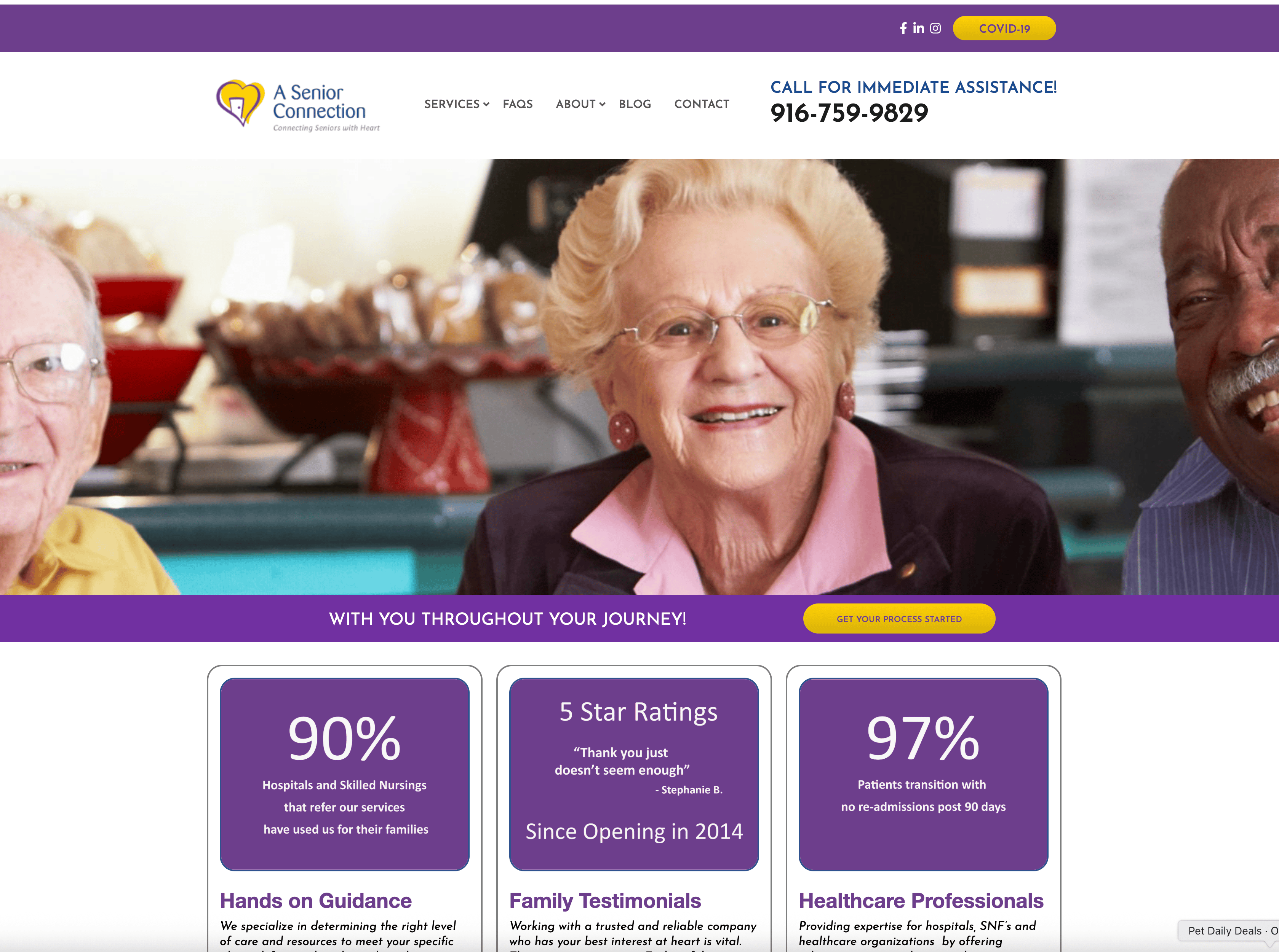 A SENIOR CONNECTION