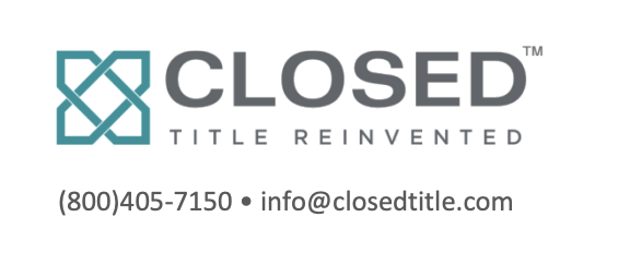 Closed Title Reinvented