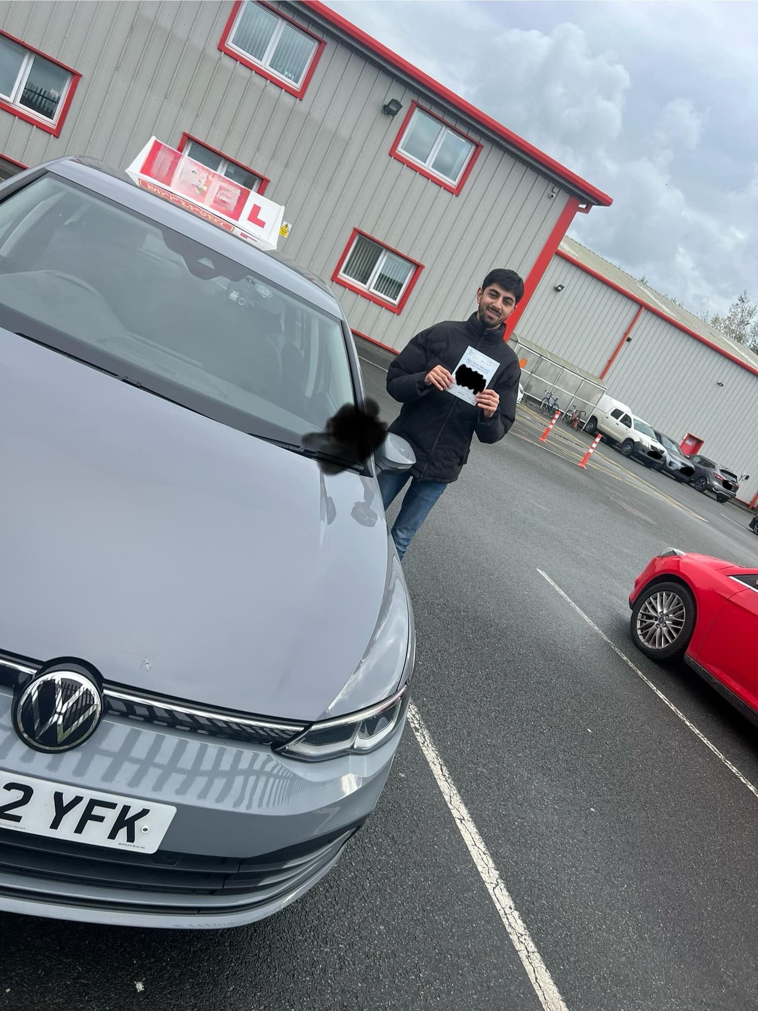 Successful driving test pass