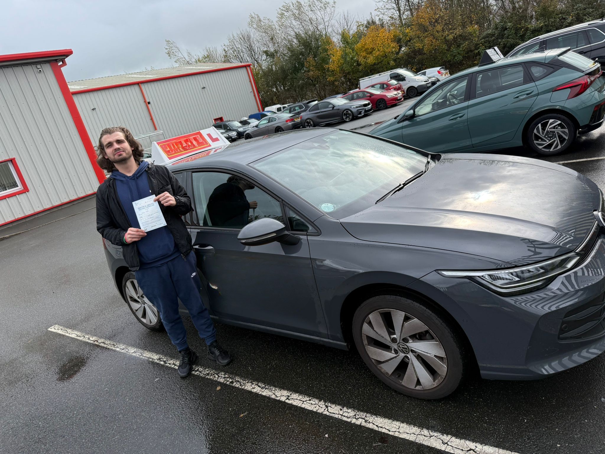 Successful driving test pass