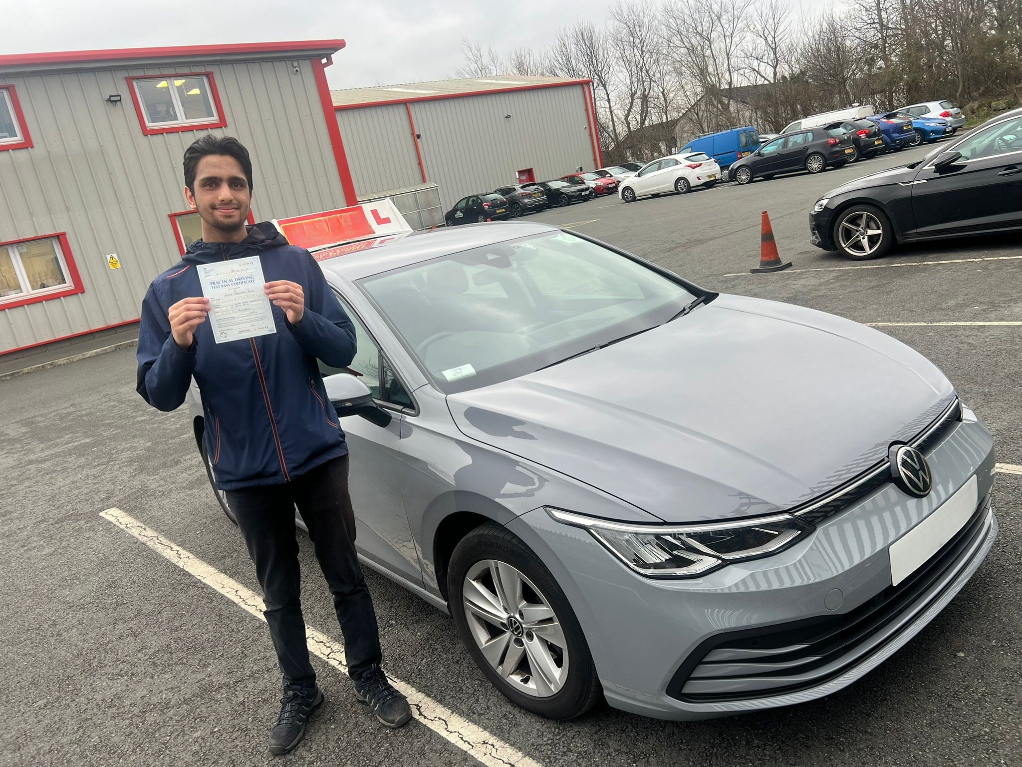 Successful driving test pass