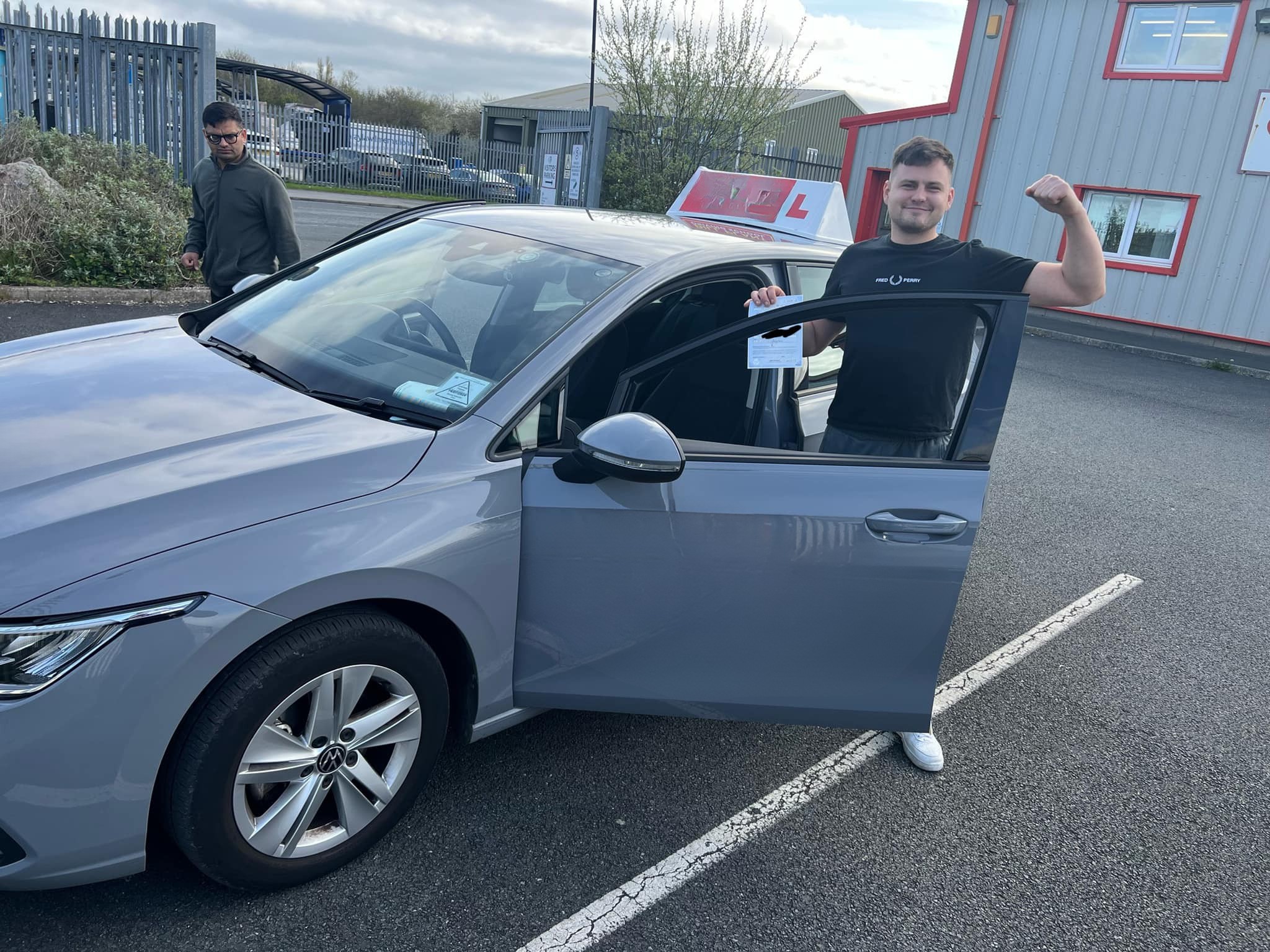 Successful driving test pass