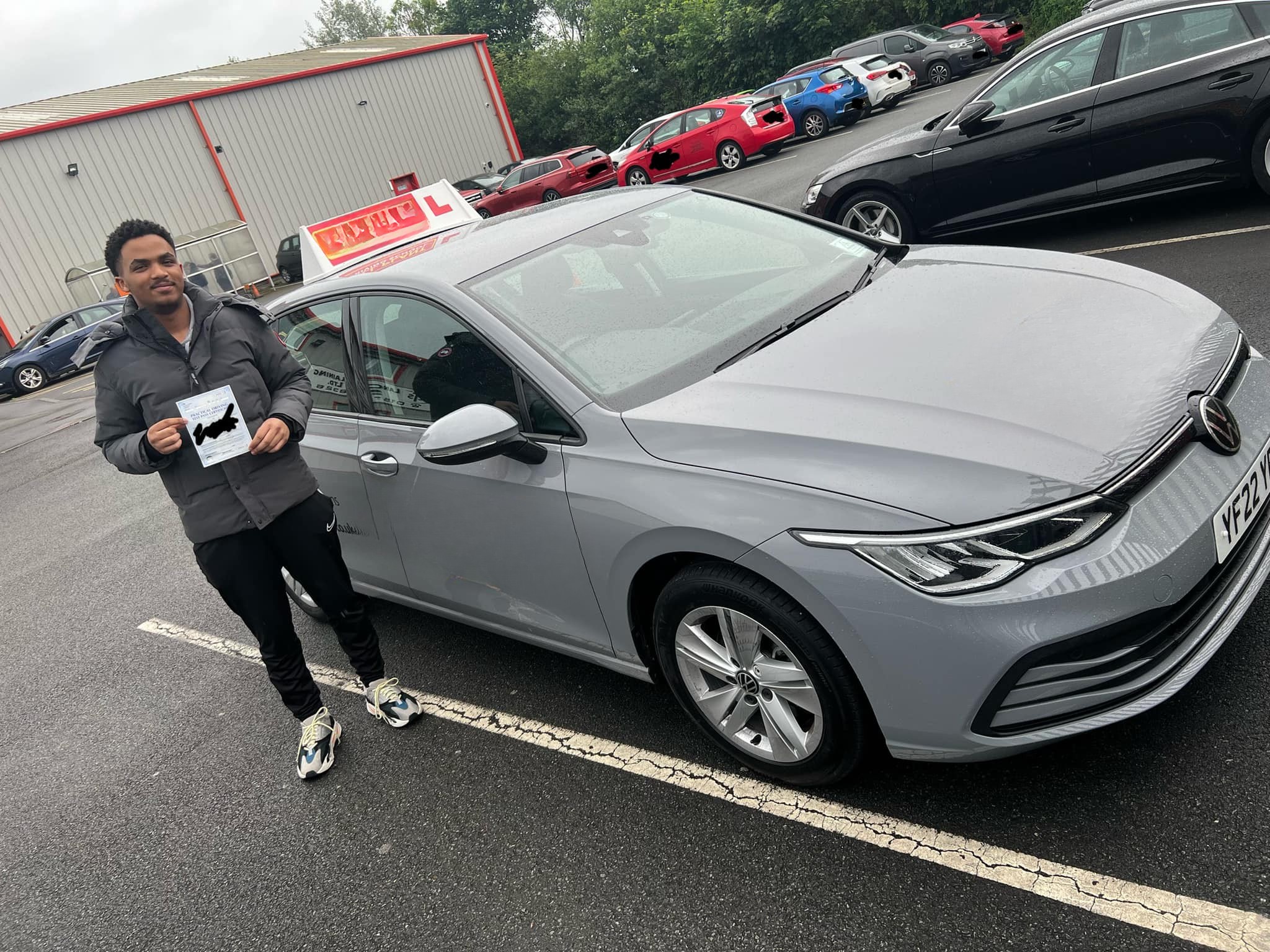 Successful driving test pass