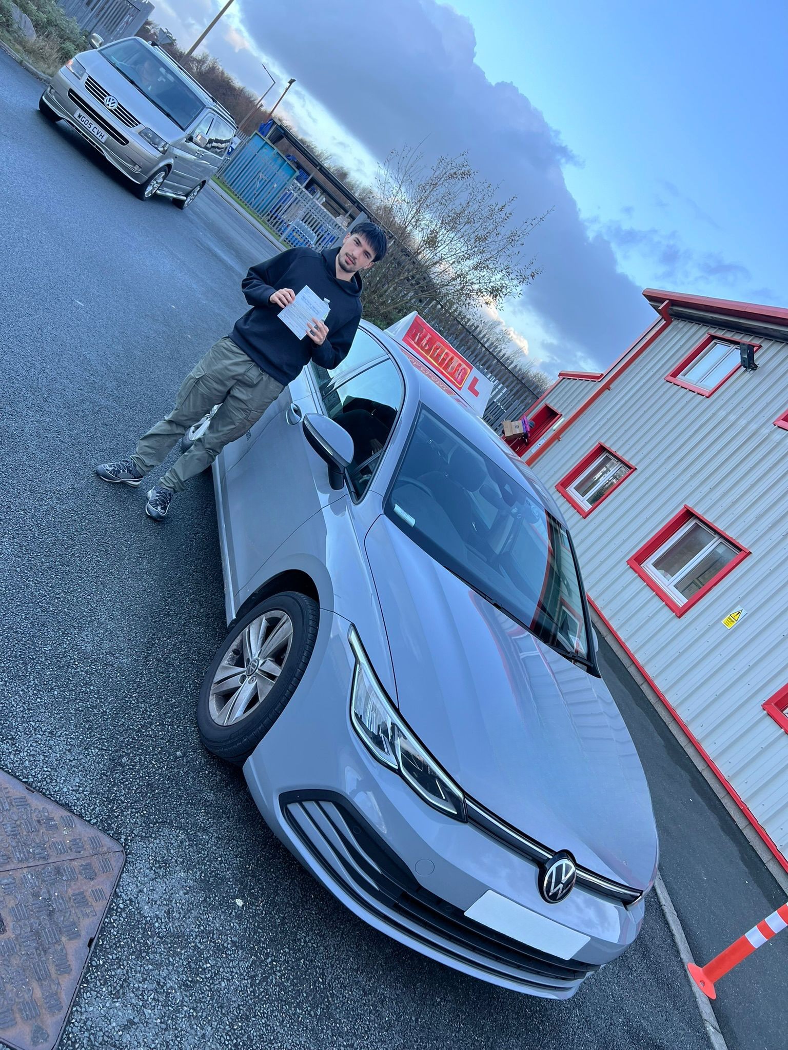 Successful driving test pass