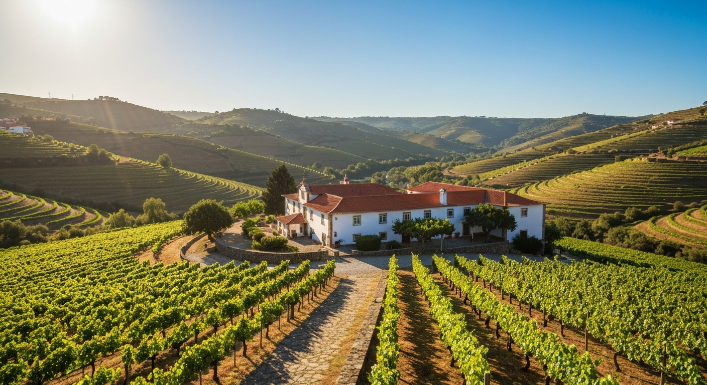 Quinta in Ponte de Lima with vineyards