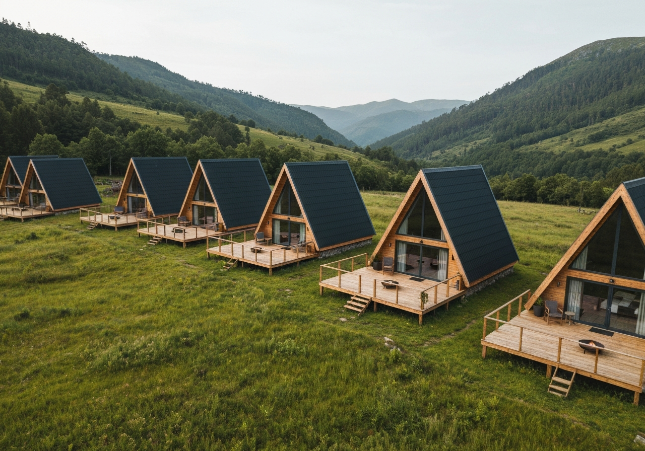 Eco-Friendly Mountain Retreat
