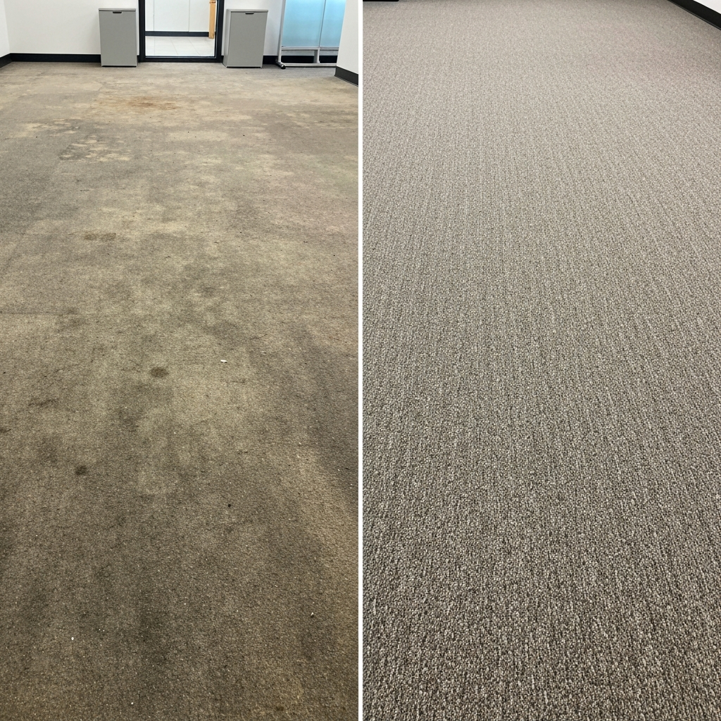 Carpet Cleaning Before and After