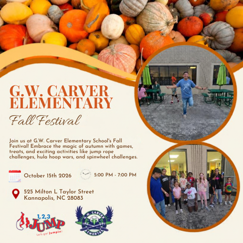 G.W. Carver Elementary Fall Festival flyer
