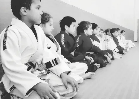 Kids BJJ Hinesville Team Kalista