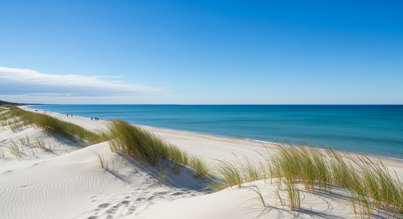 Crane Beach in Ipswich, Massachusetts