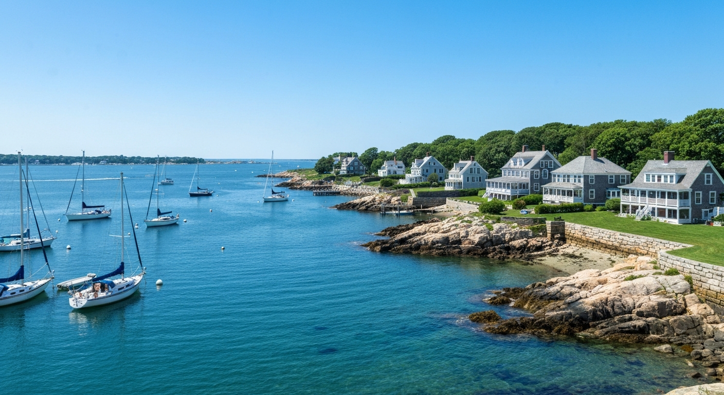 Marblehead Massachusetts Coastline