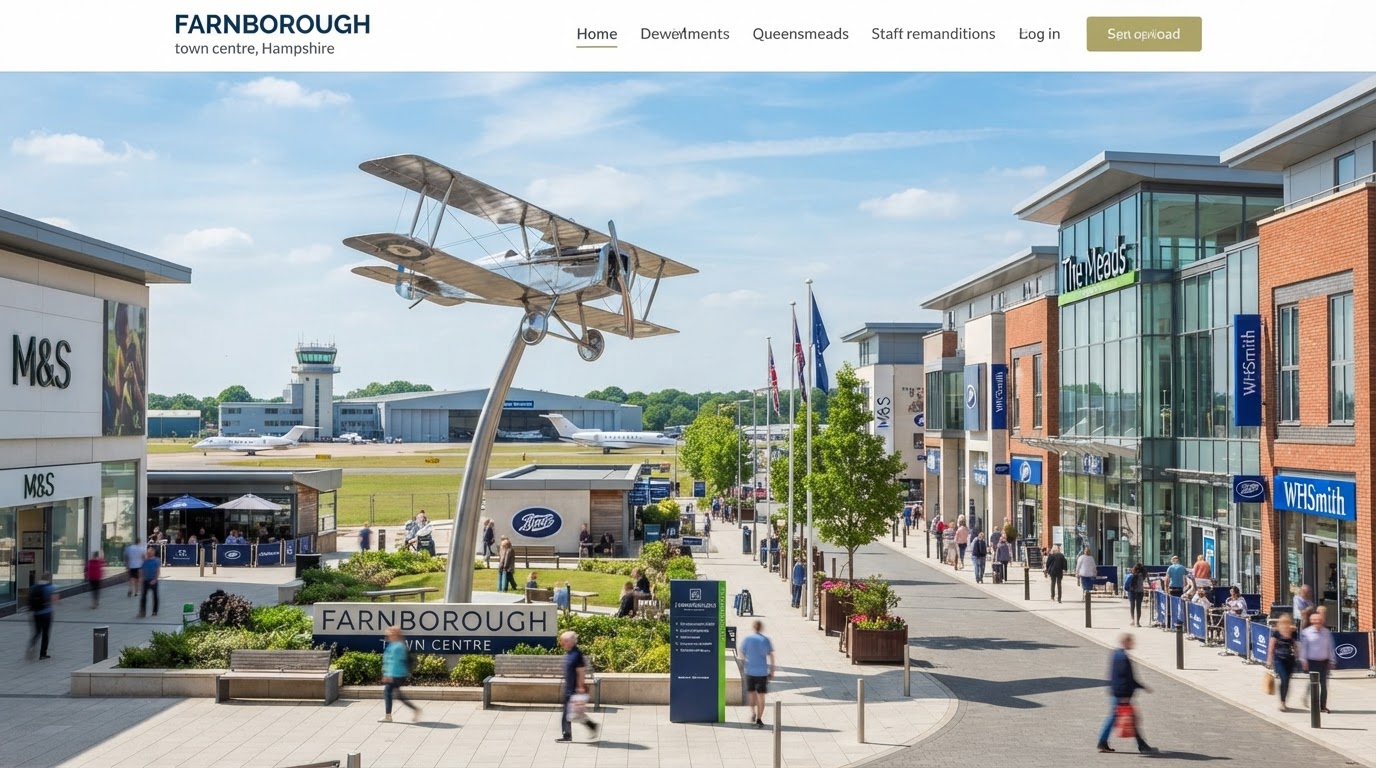 North Town, Farnborough - Professional web design services for local businesses