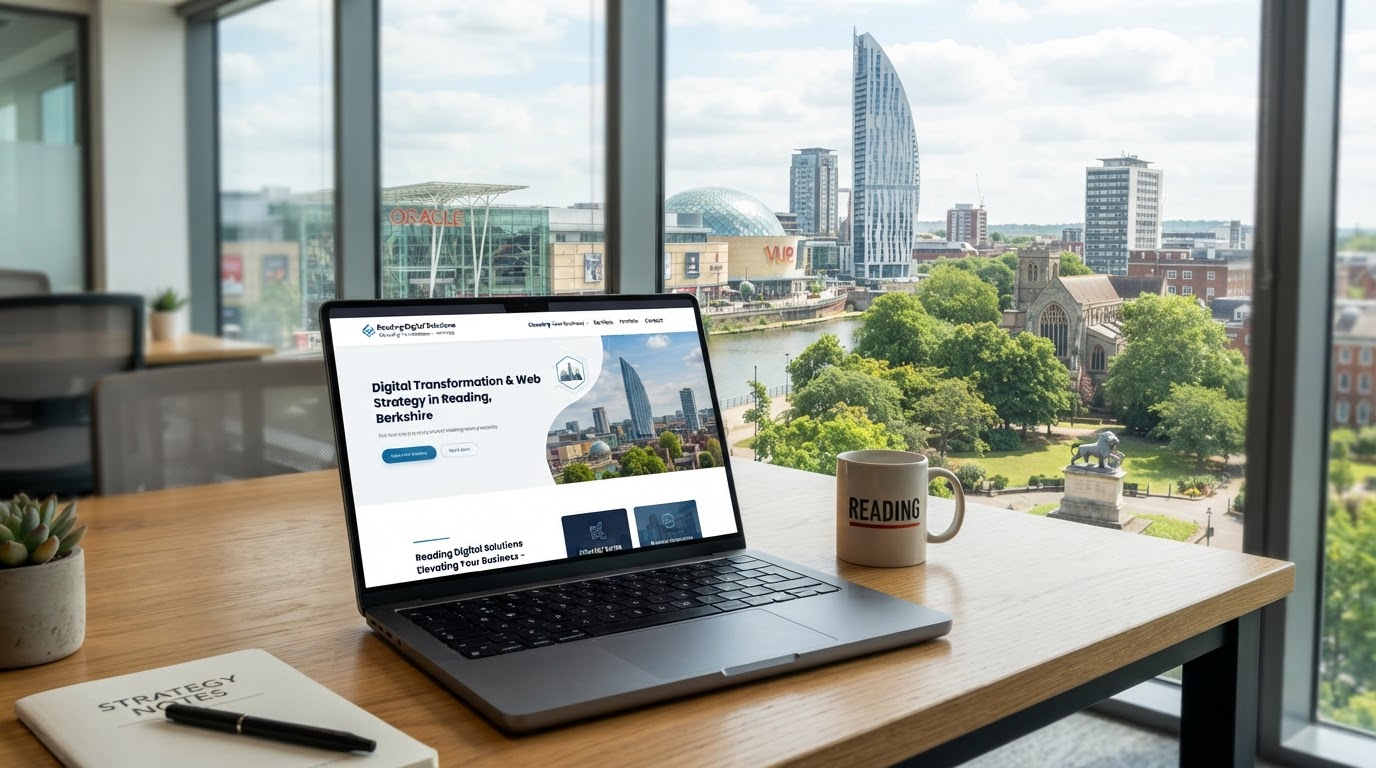 The Oracle, Reading - Professional web design services for local businesses