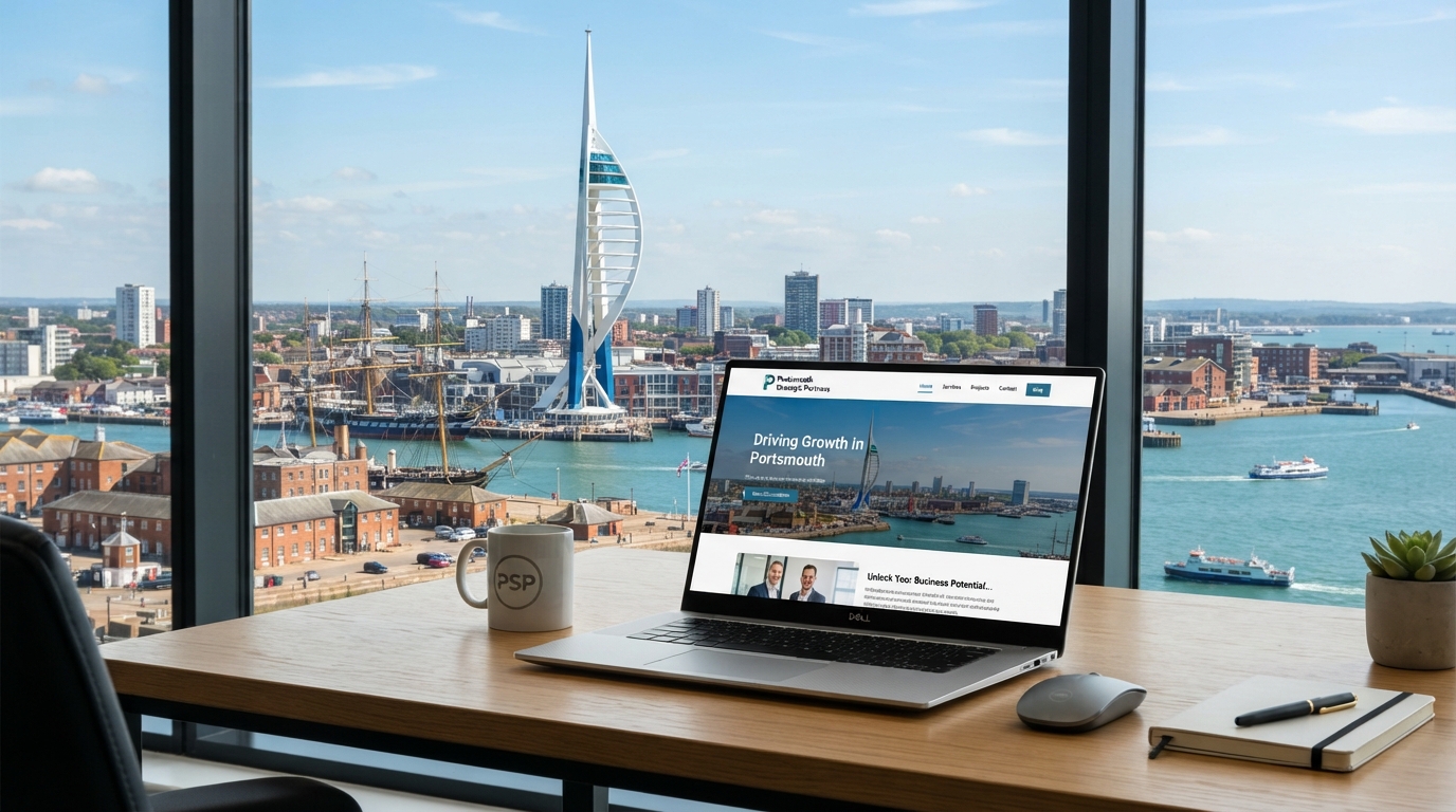 Gunwharf Quays, Portsmouth - Professional web design services for local businesses