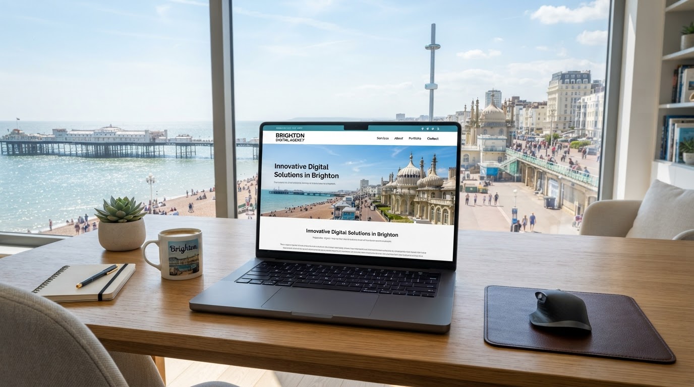 North Laine, Brighton and Hove - Professional web design services for local businesses