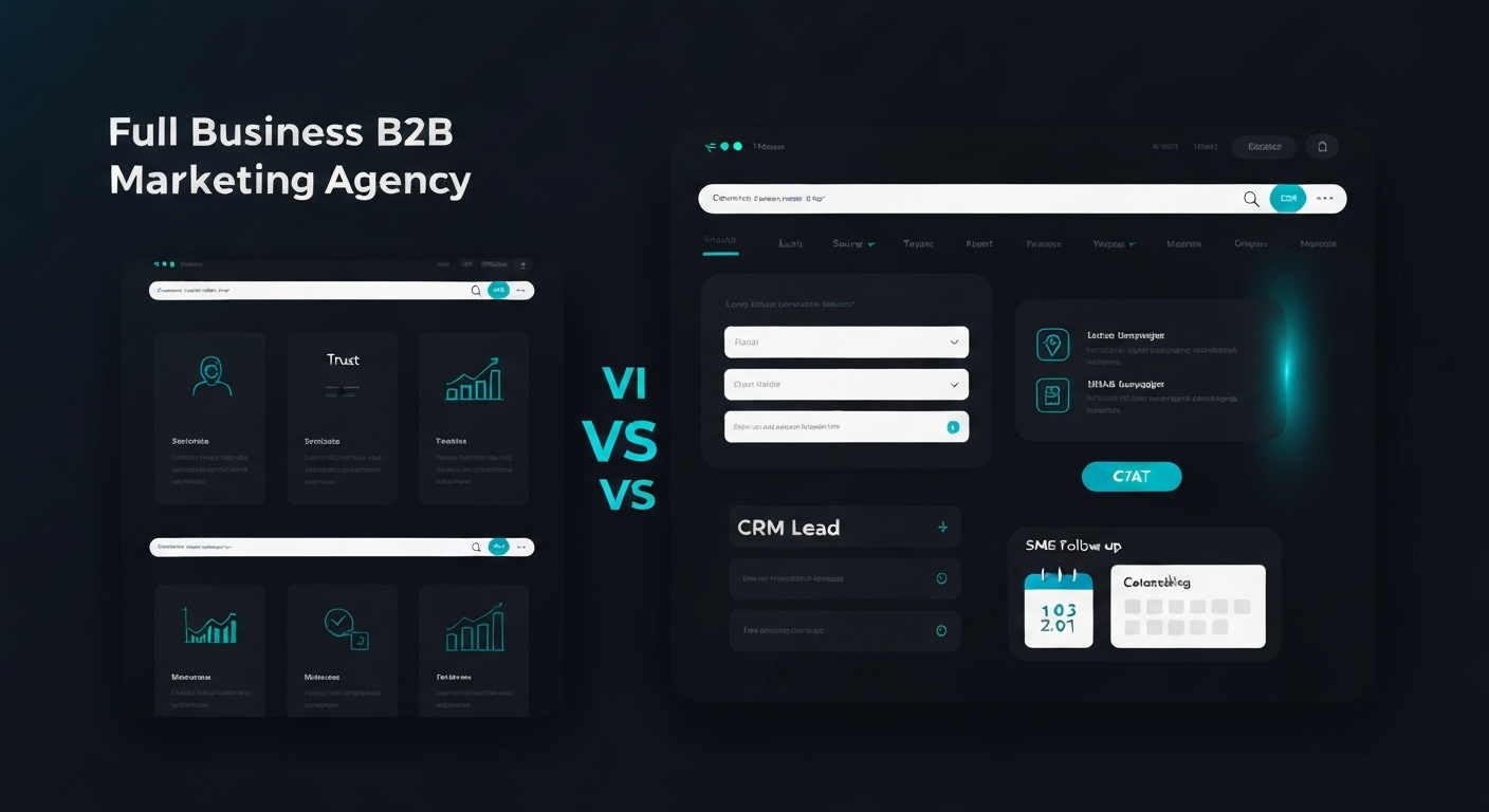 Landing page vs website for lead generation and appointment booking