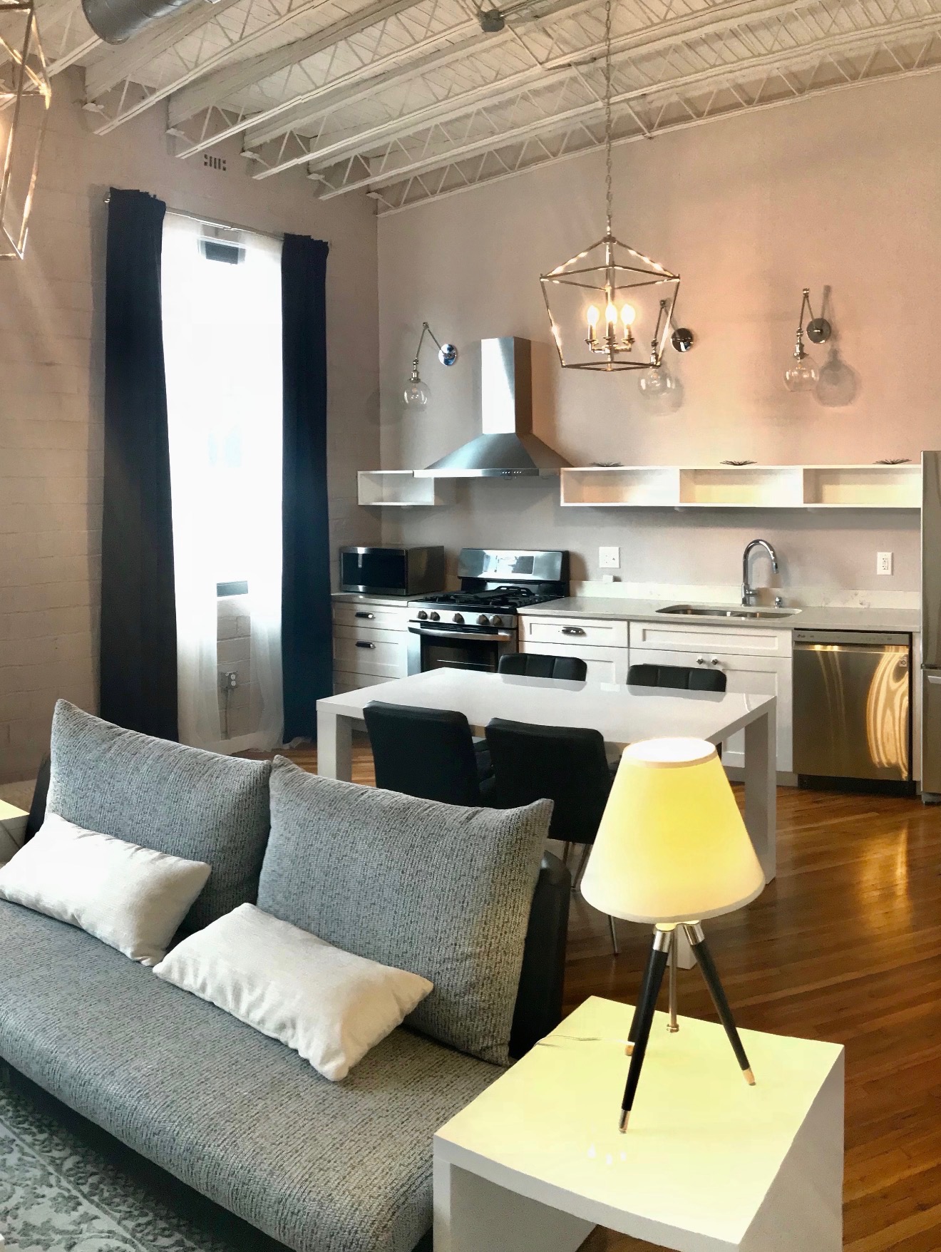 Loft 205 with historic charm at The Remington Bristol in downtown Bristol, Tennessee
