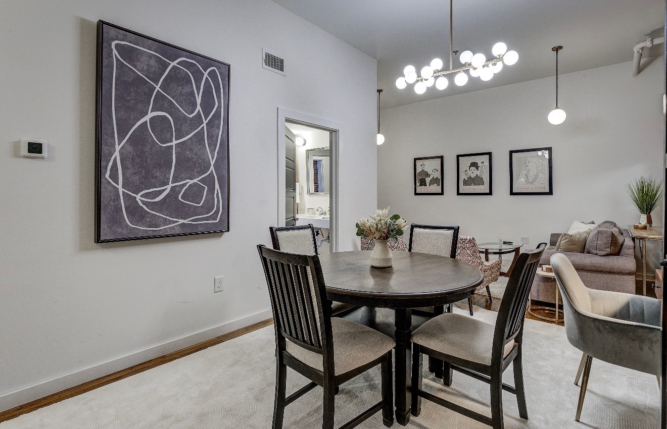 Loft 103 with historic charm at The Remington Bristol in downtown Bristol, Tennessee