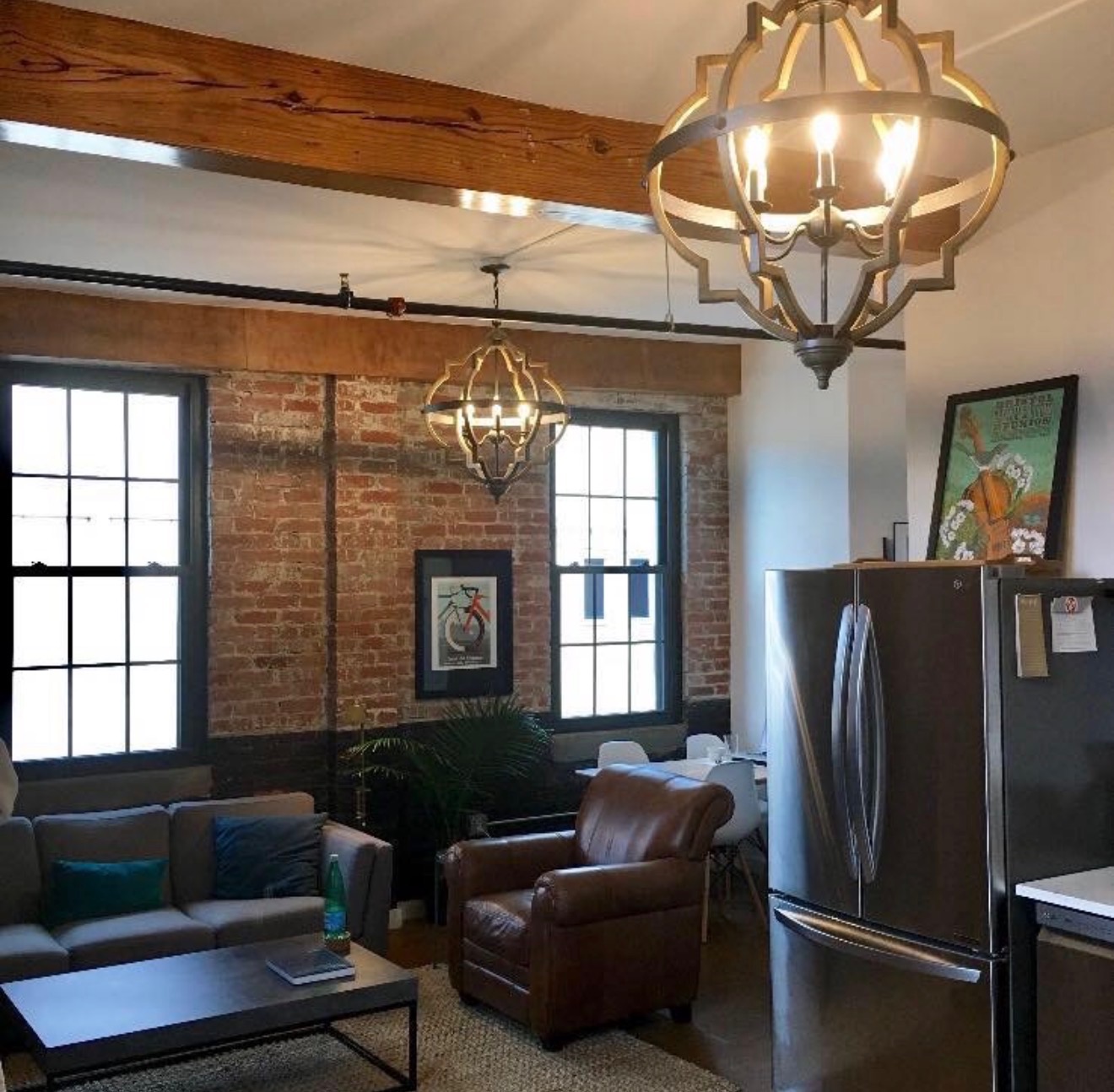 Loft 204 with historic charm at The Remington Bristol in downtown Bristol, Tennessee
