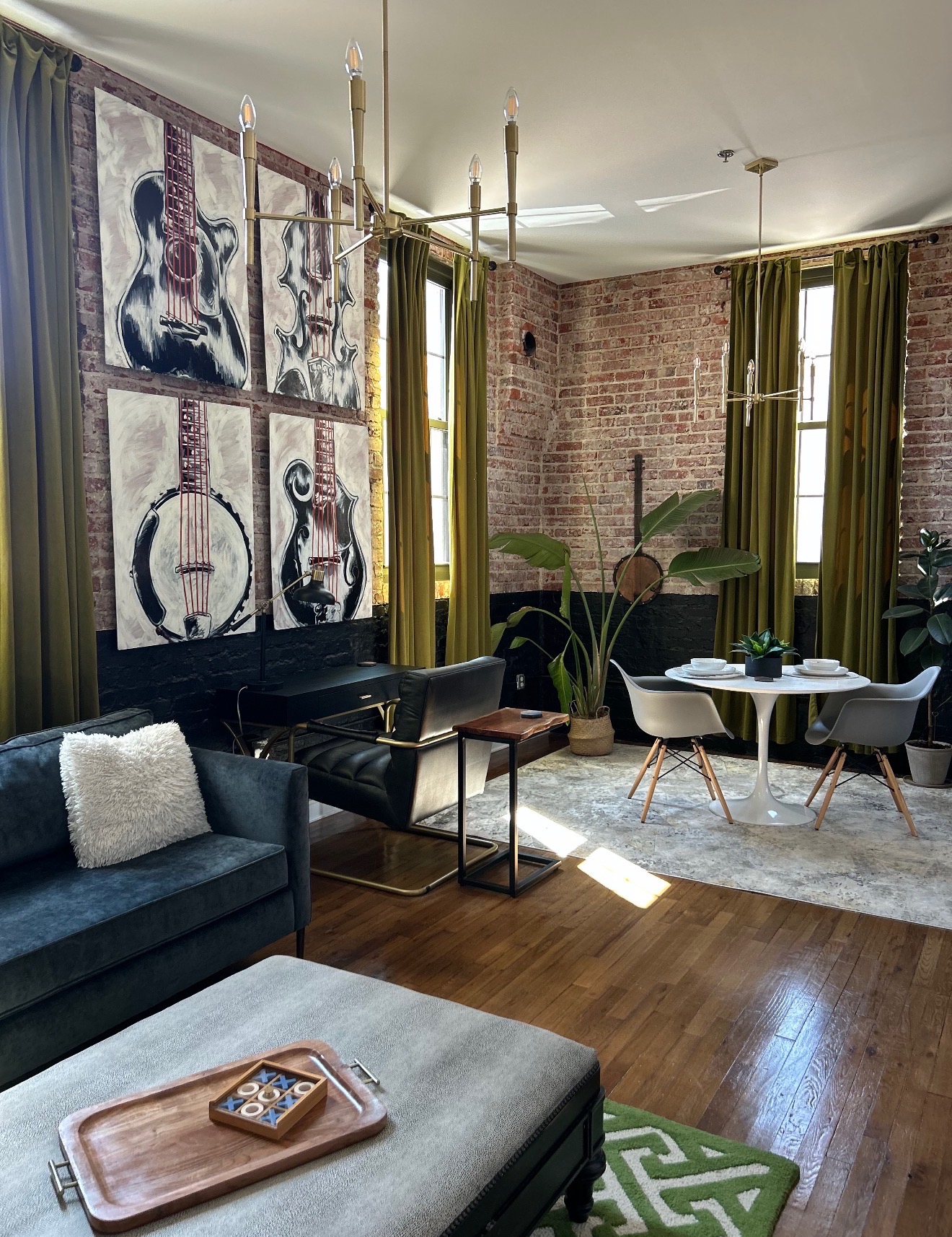 Loft 101 with historic charm at The Remington Bristol in downtown Bristol, Tennessee
