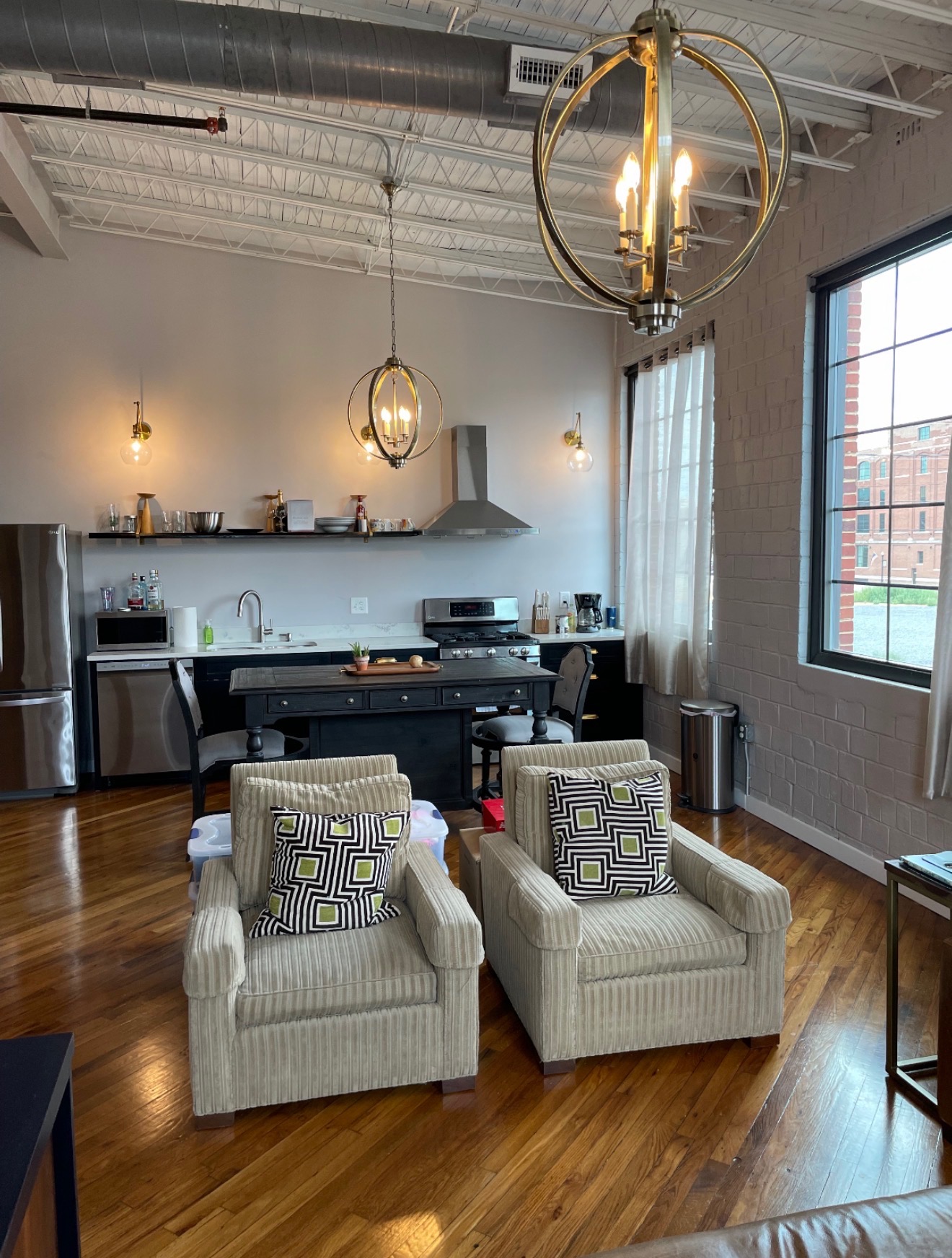 Loft 207 with historic charm at The Remington Bristol in downtown Bristol, Tennessee
