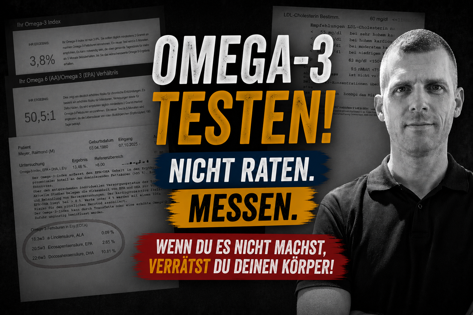 Omega-3-Fettsäuren testen