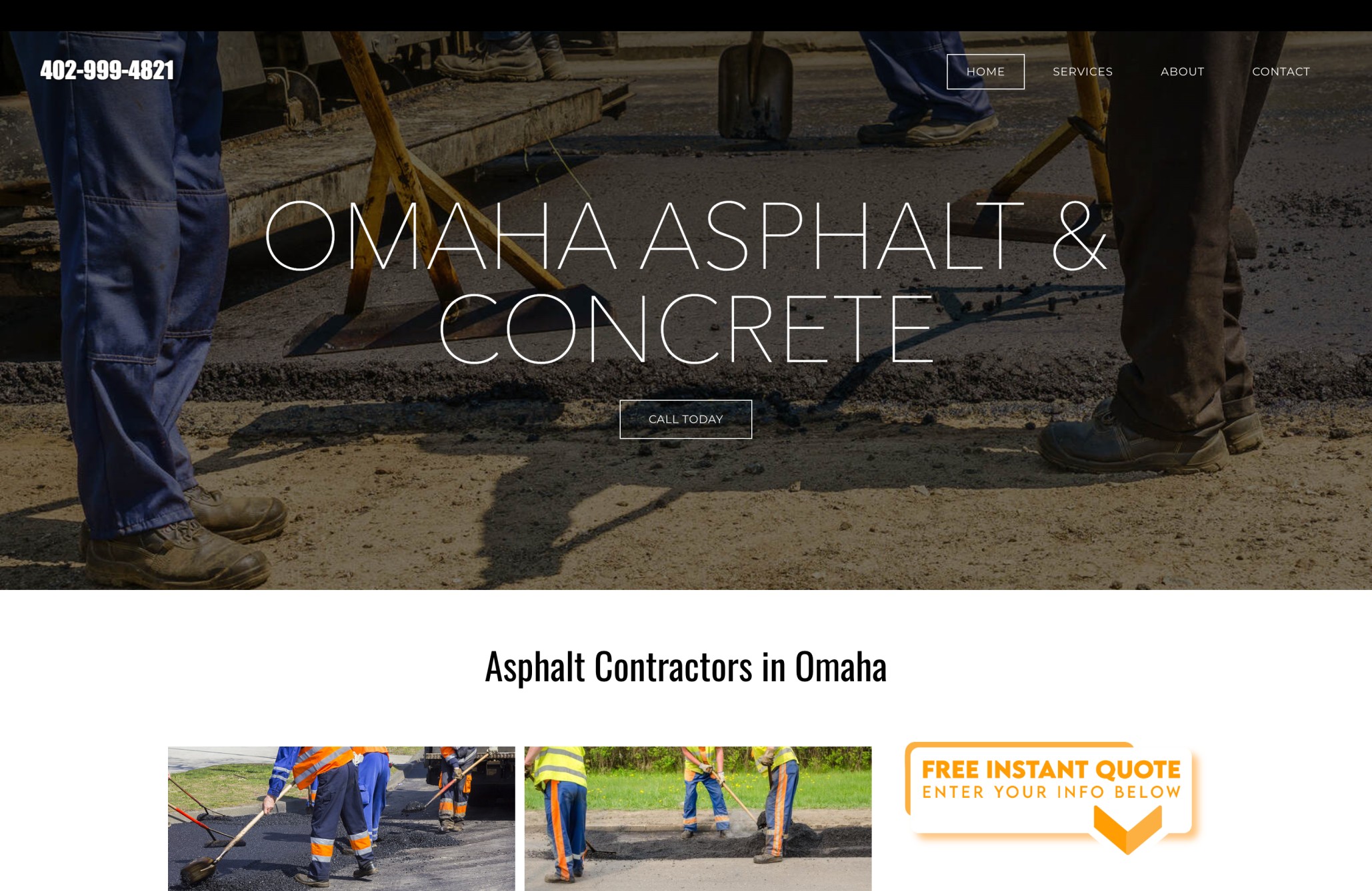 Generating High-Quality Local Leads for Omaha Asphalt & Concrete