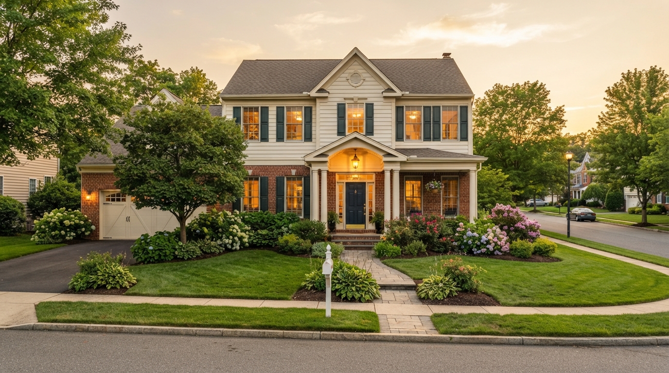 Attractive suburban home in a quiet neighborhood