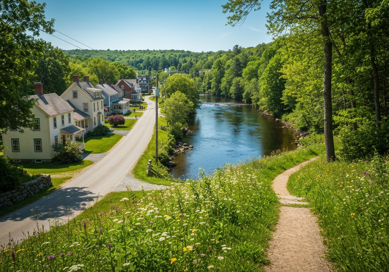 Scenic Windham County Connecticut landscape