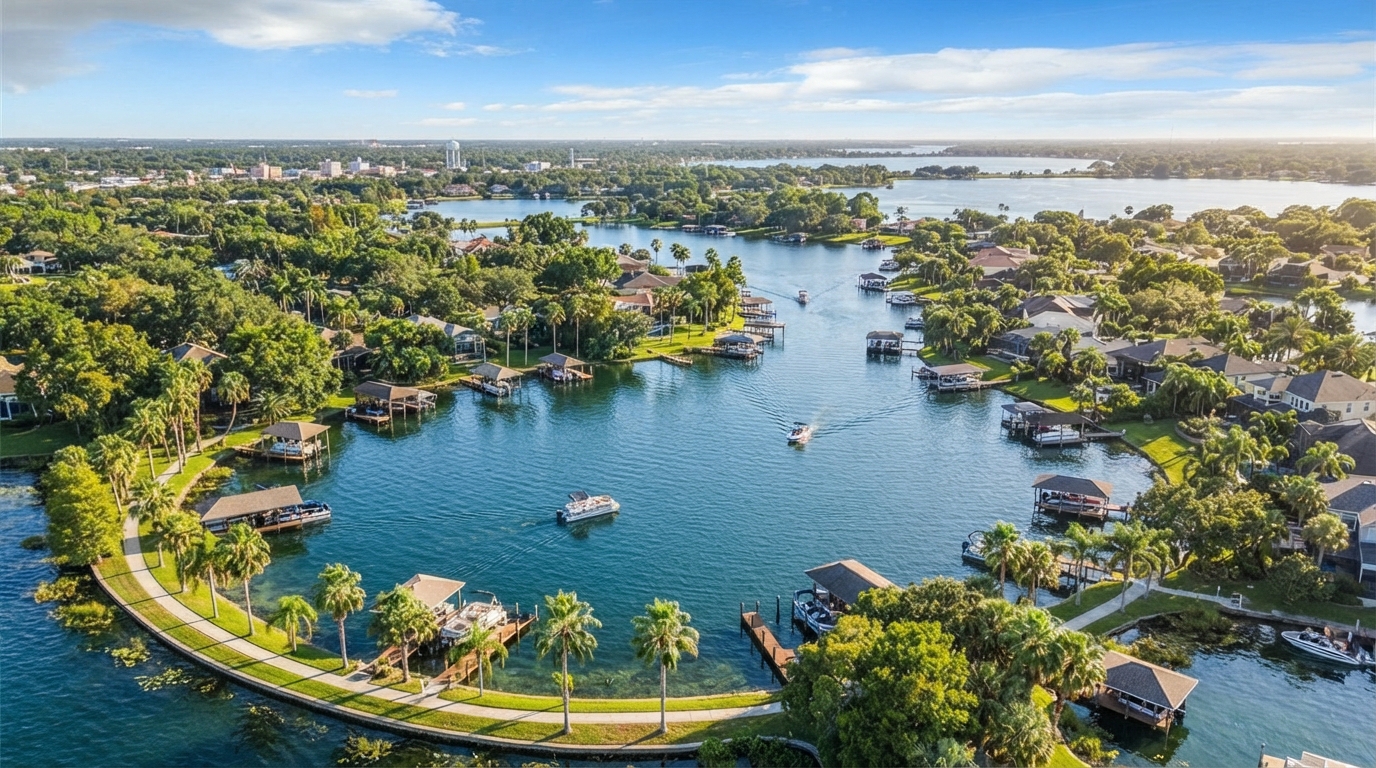 Winter Haven Florida Chain of Lakes lifestyle