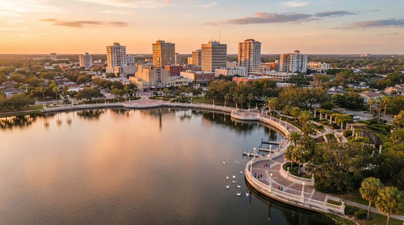 Lakeland Florida lakefront lifestyle