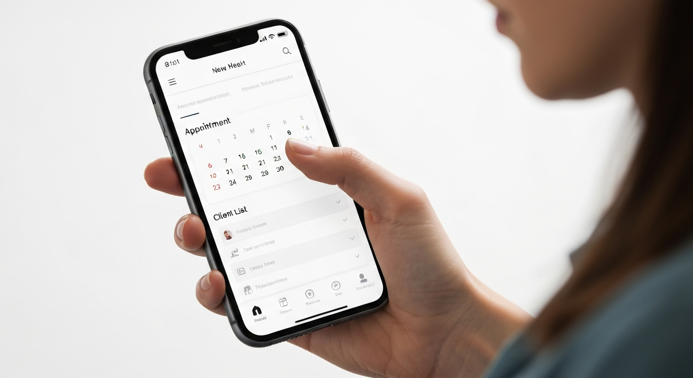 MassageOS Mobile App Interface