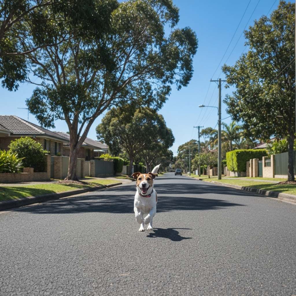 Happy dog in Sutherland