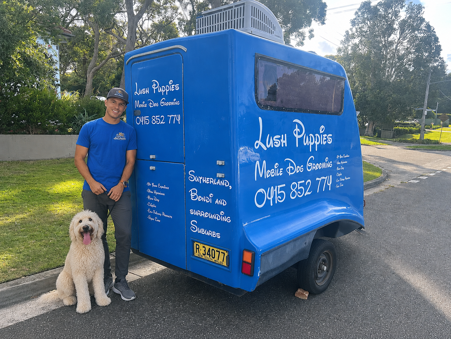 Lush Puppies On Wheels Mobile Grooming Van