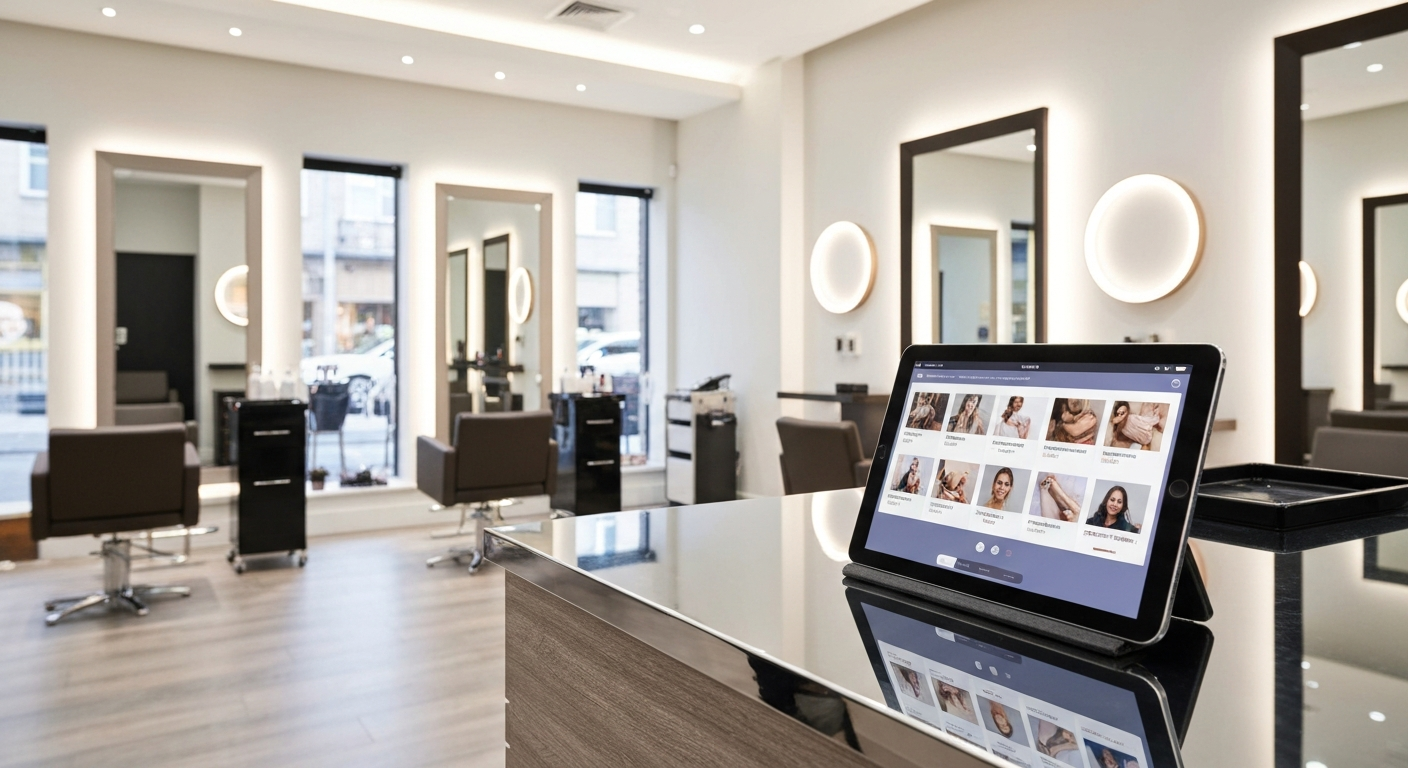 Salon Professional in Oman using AI booking system