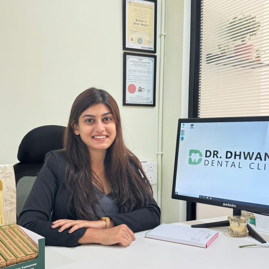Dr. Dhwani Bhalavat at Dr. Dhwani's Dental Clinic dental clinic