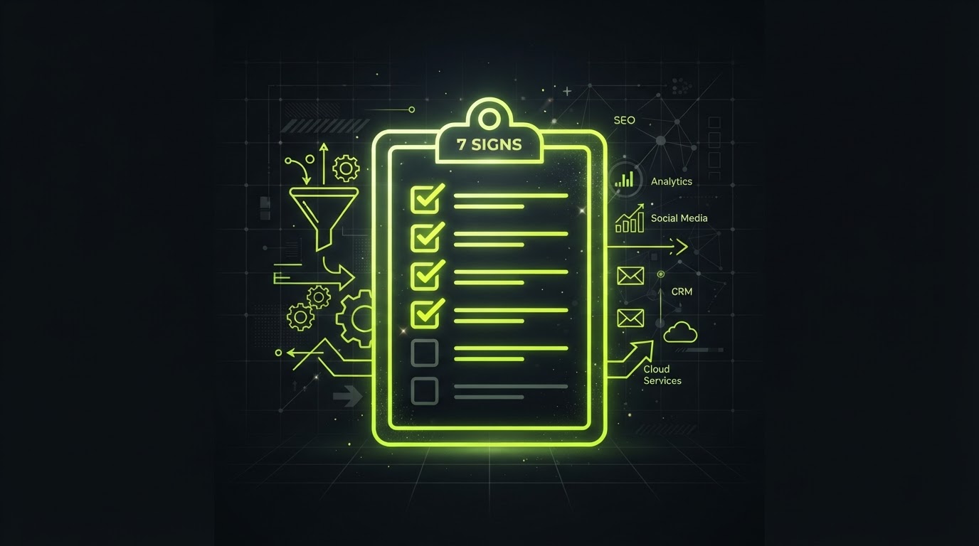 7 Signs It's Time to Outsource Your Marketing and Tech Stack