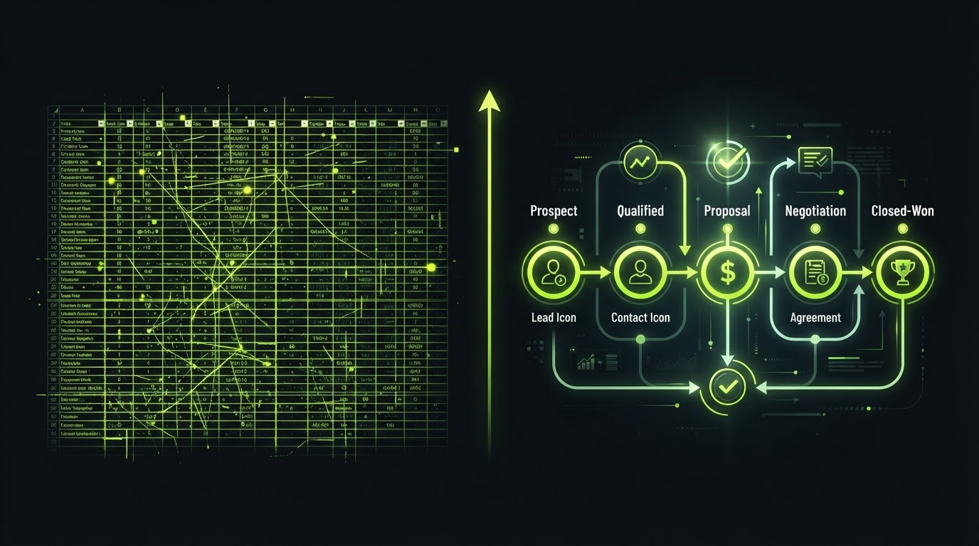 CRM vs. Spreadsheets: Why Growing Businesses Make the Switch